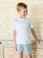 Lila + Hayes Hudson Boys' Short Set