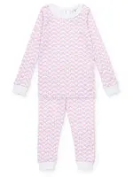 Lila + Hayes Ava Girls' Pajama Pant Set