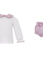 Petit Bebe girl ́s bloomer set w/bloomer