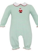 Petit Bebe Santa Girl Knit long romper