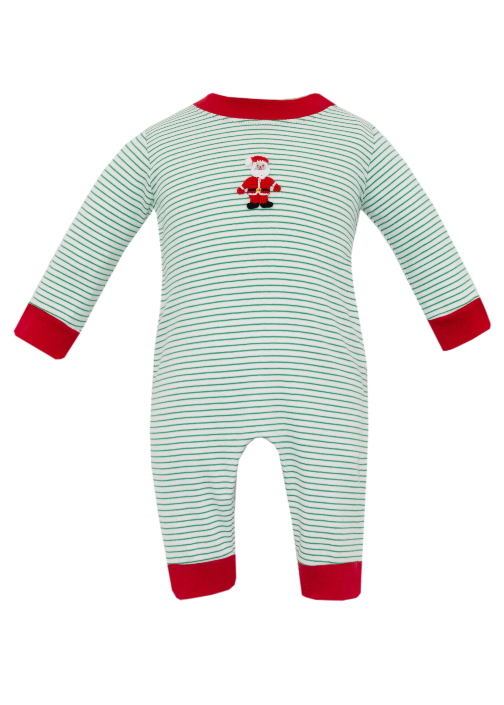 Petit Bebe Santa Boy Knit long romper