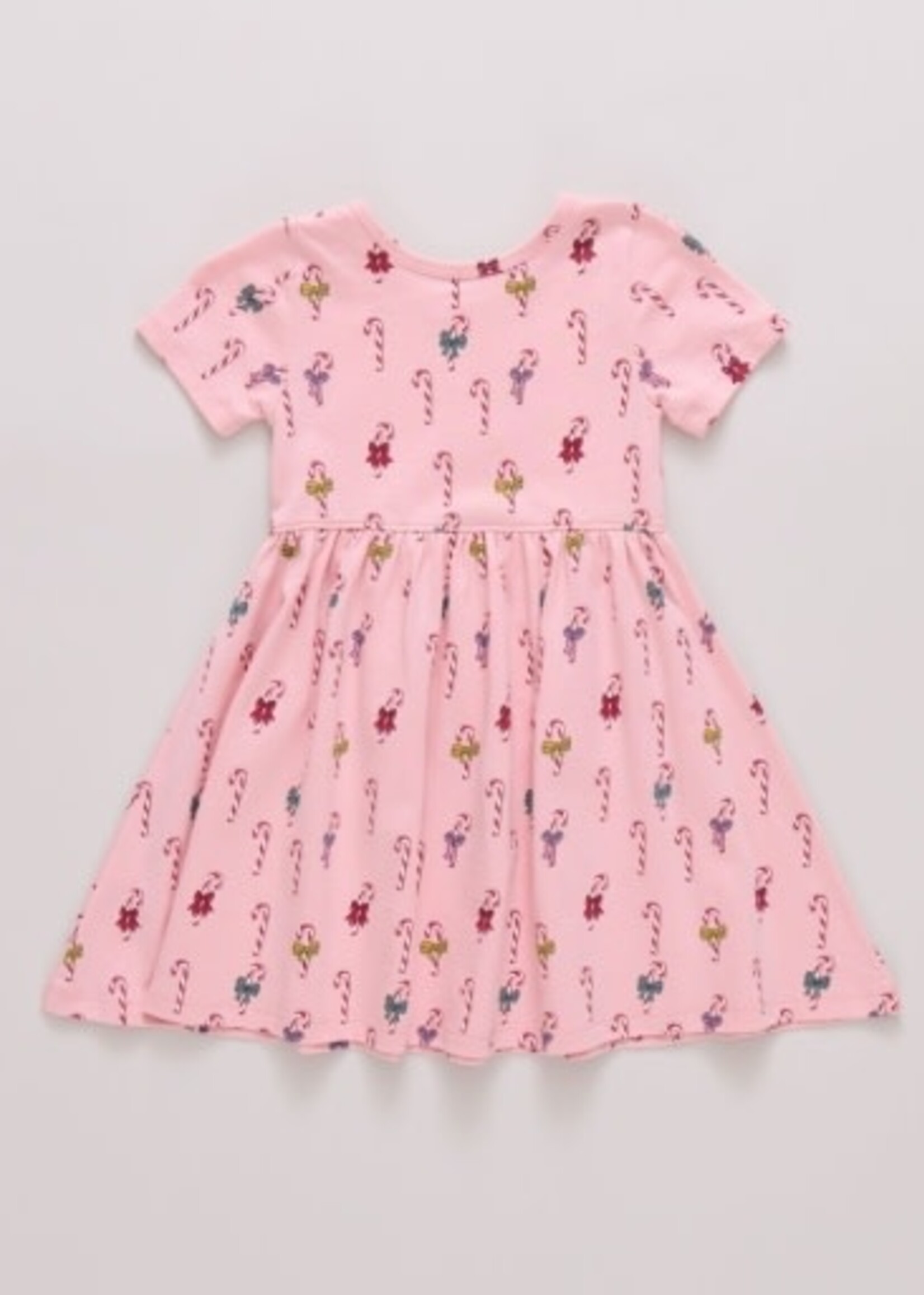 Pink Chicken sunny dress - mini candy canes