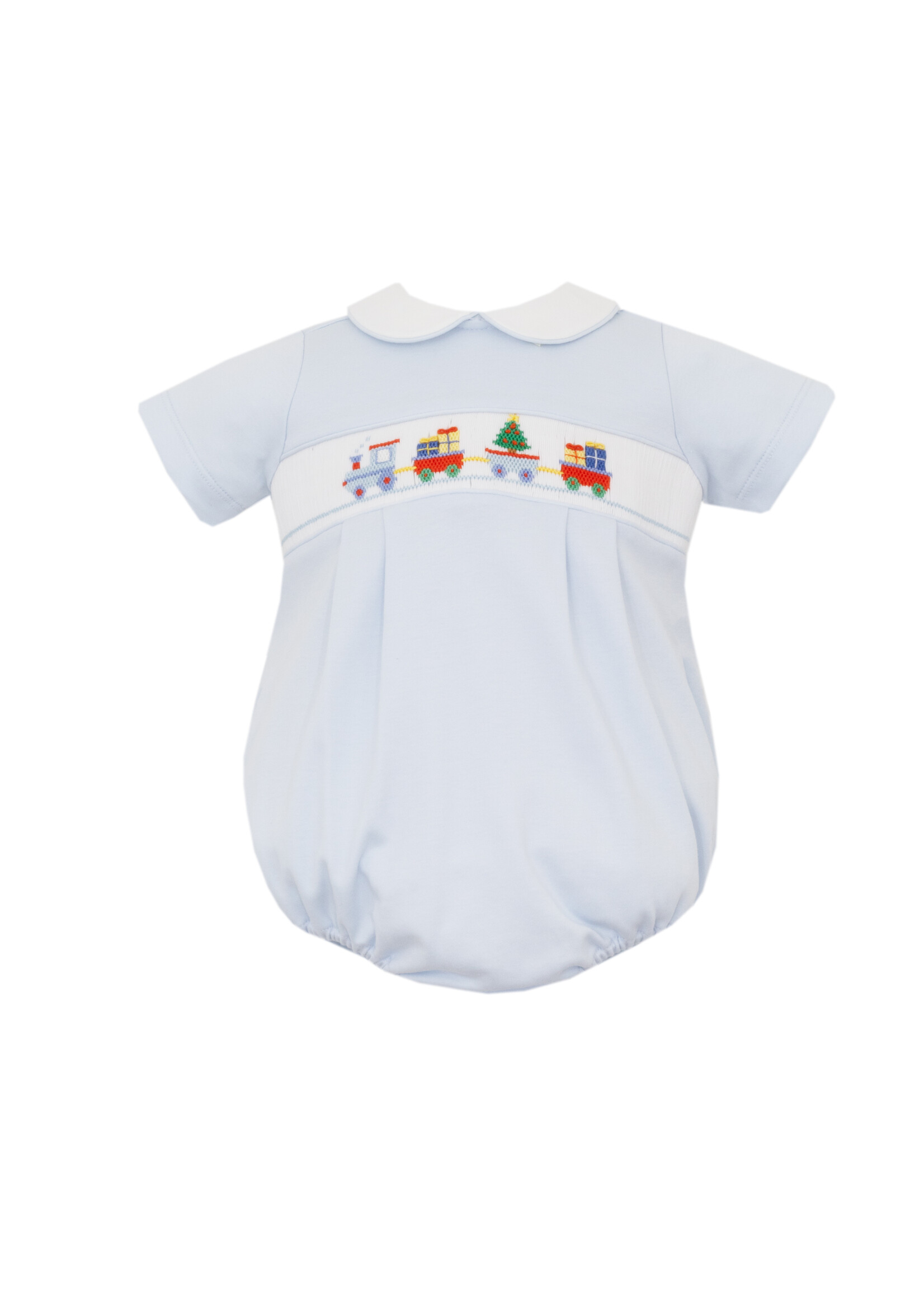 Petit Bebe xmas train boy bubble