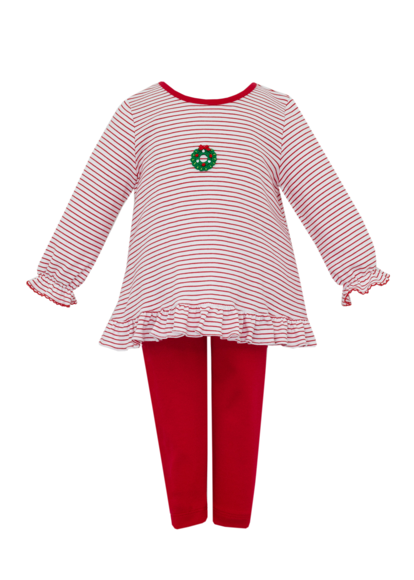 Petit Bebe Wreath Tunic Set