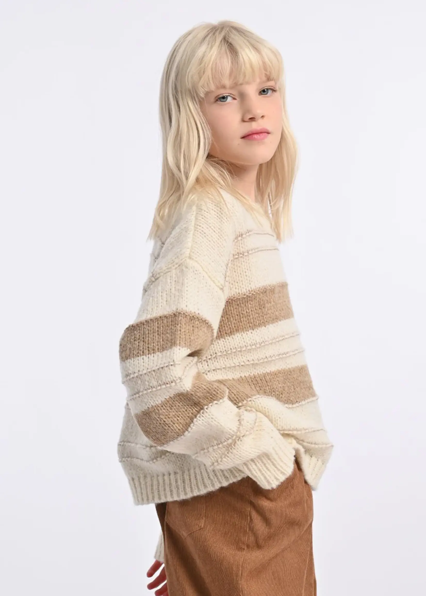 Molly Bracken Girls GIRLS Striped KNITTED SWEATER