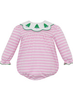 Claire and Charlie Trees Girls L/S Bubble