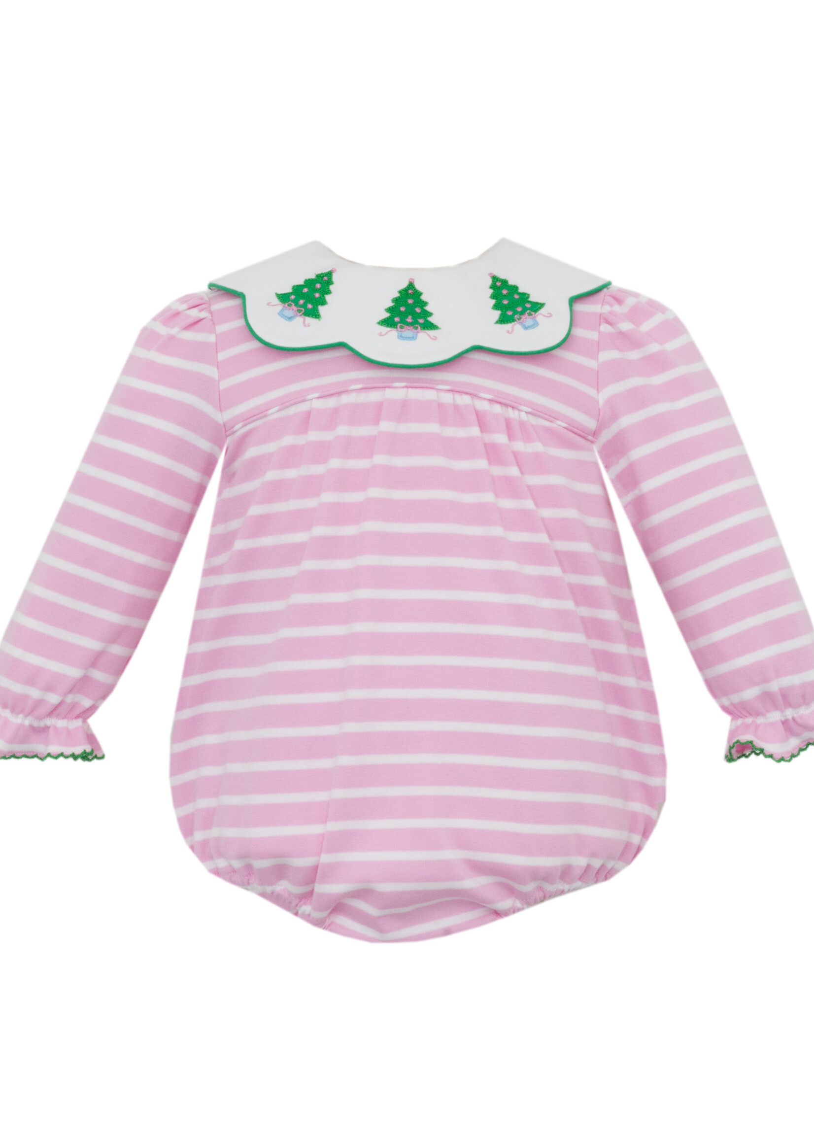 Claire and Charlie Trees Girls L/S Bubble