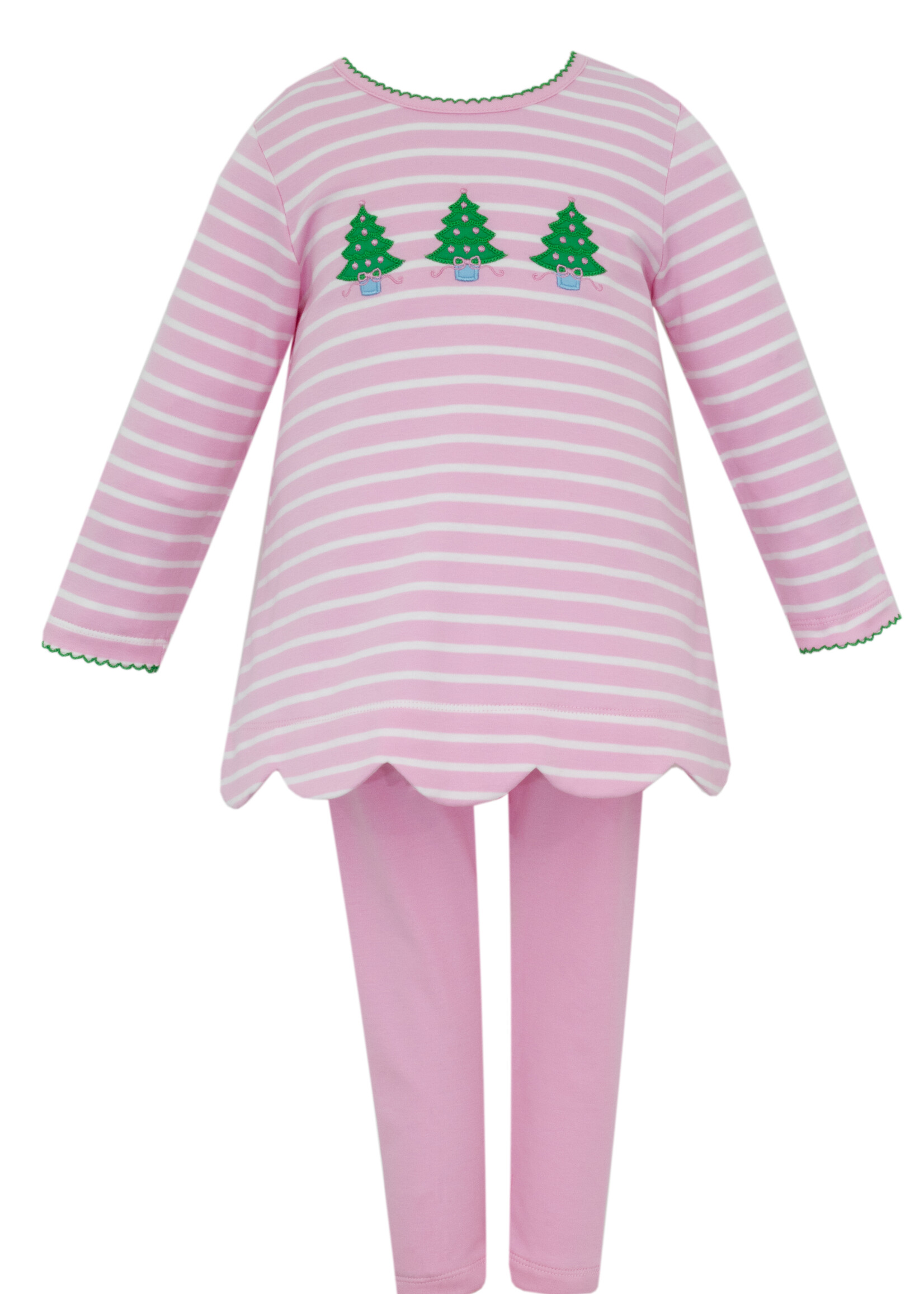 Claire and Charlie Trees Girls Tunic set