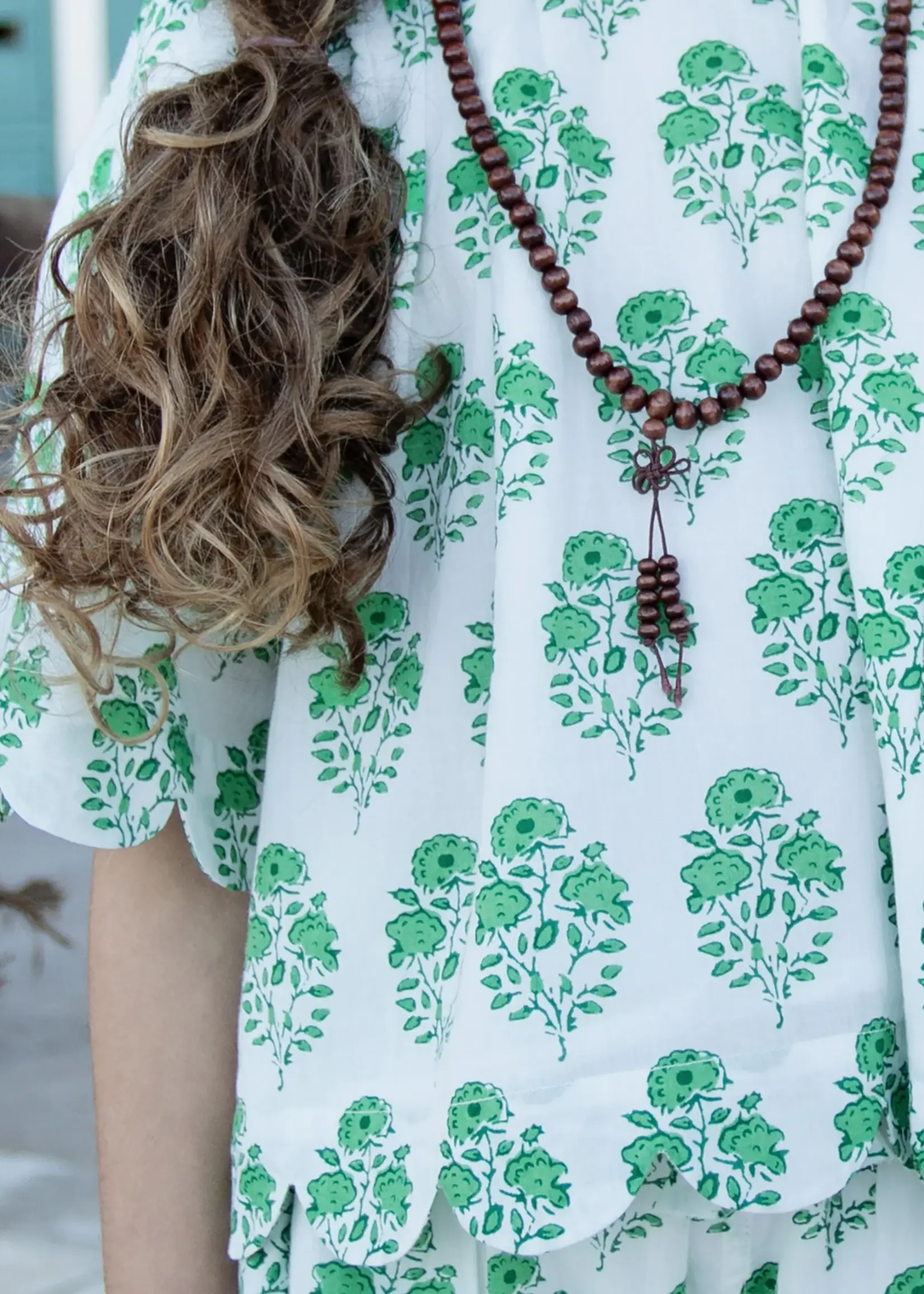 Pink Chicken girls misha scallop 2-piece set