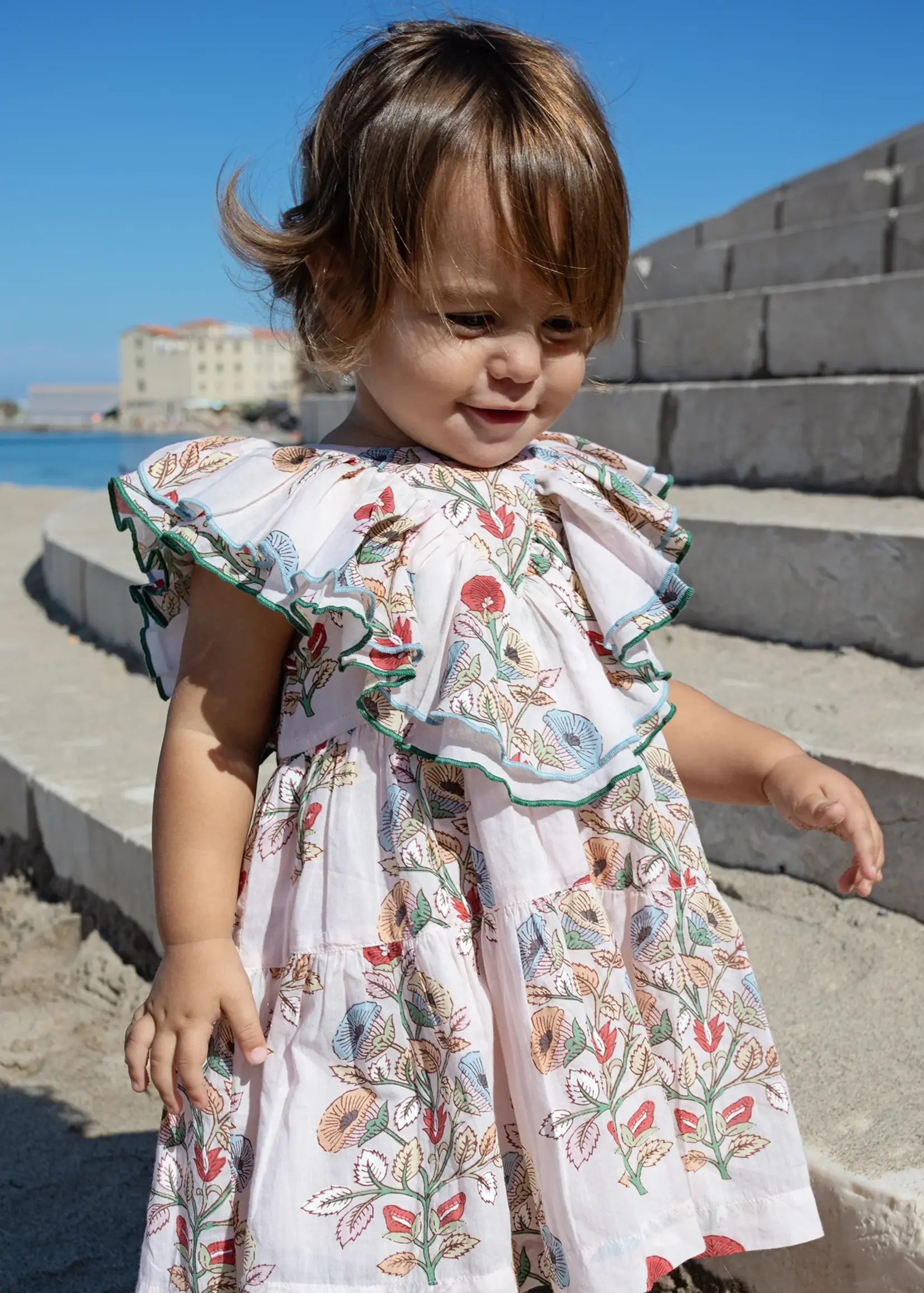 Pink Chicken Baby Girls Raphaela Dress Set