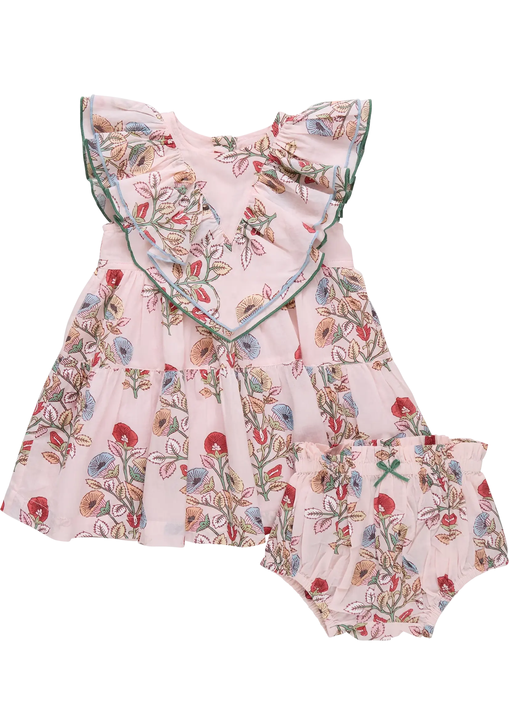 Pink Chicken Baby Girls Raphaela Dress Set
