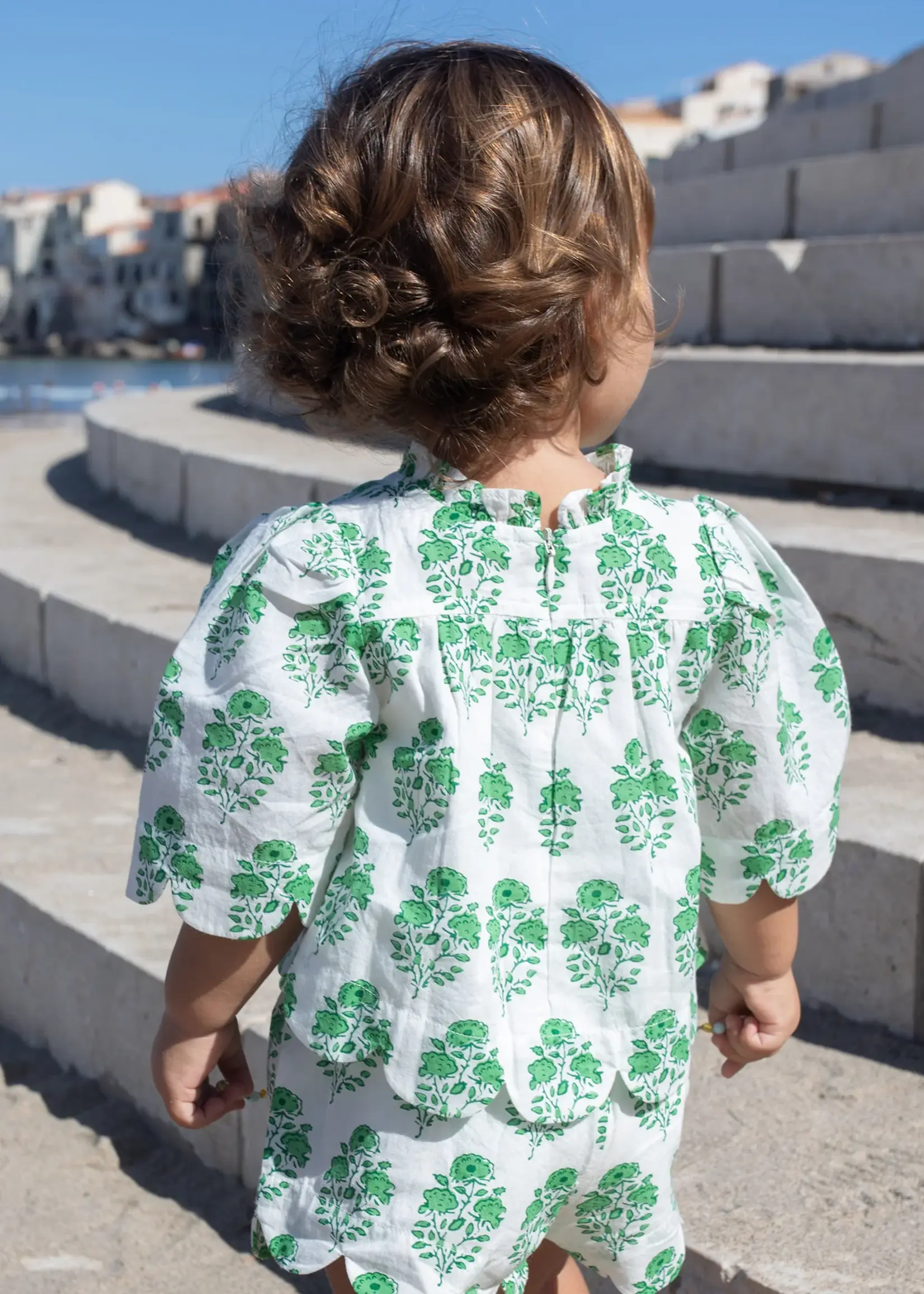 Pink Chicken Baby Misha Scallop 2-Piece Set