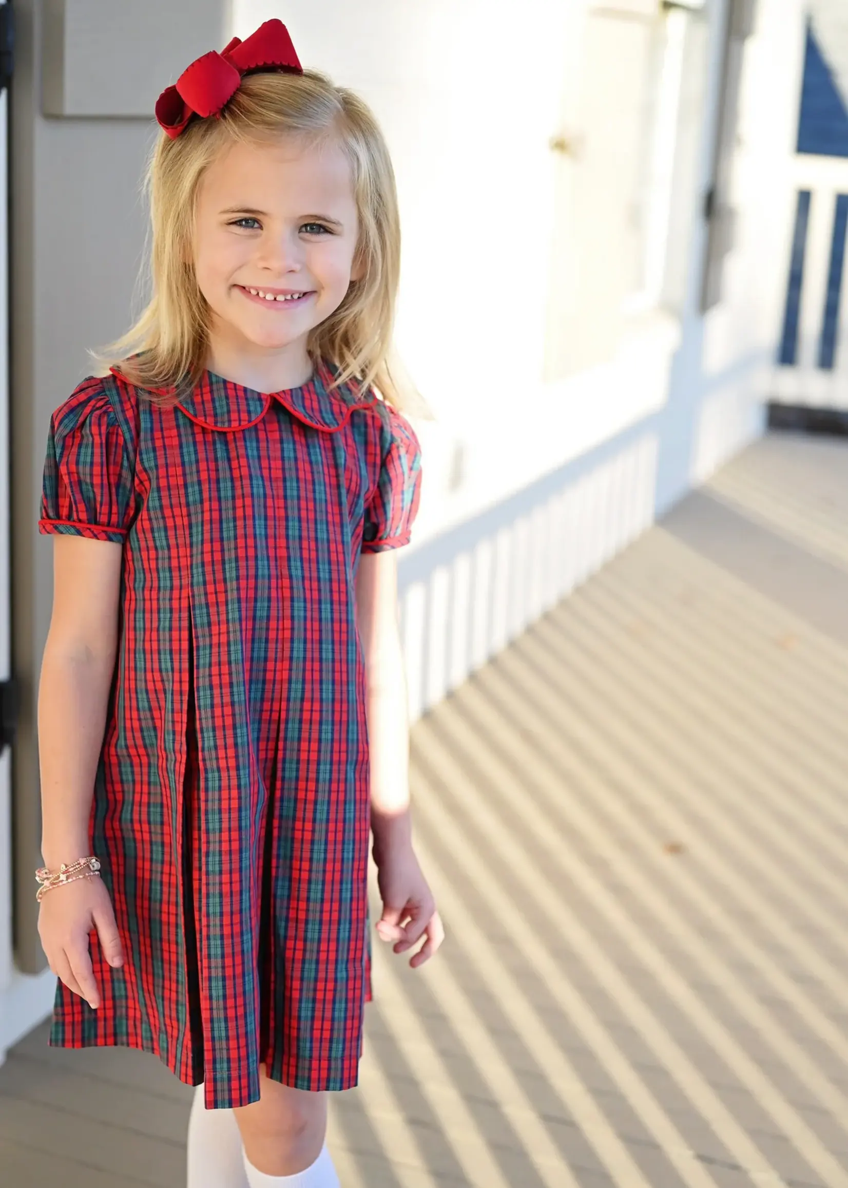 James and Lottie Paige Pleat Dress