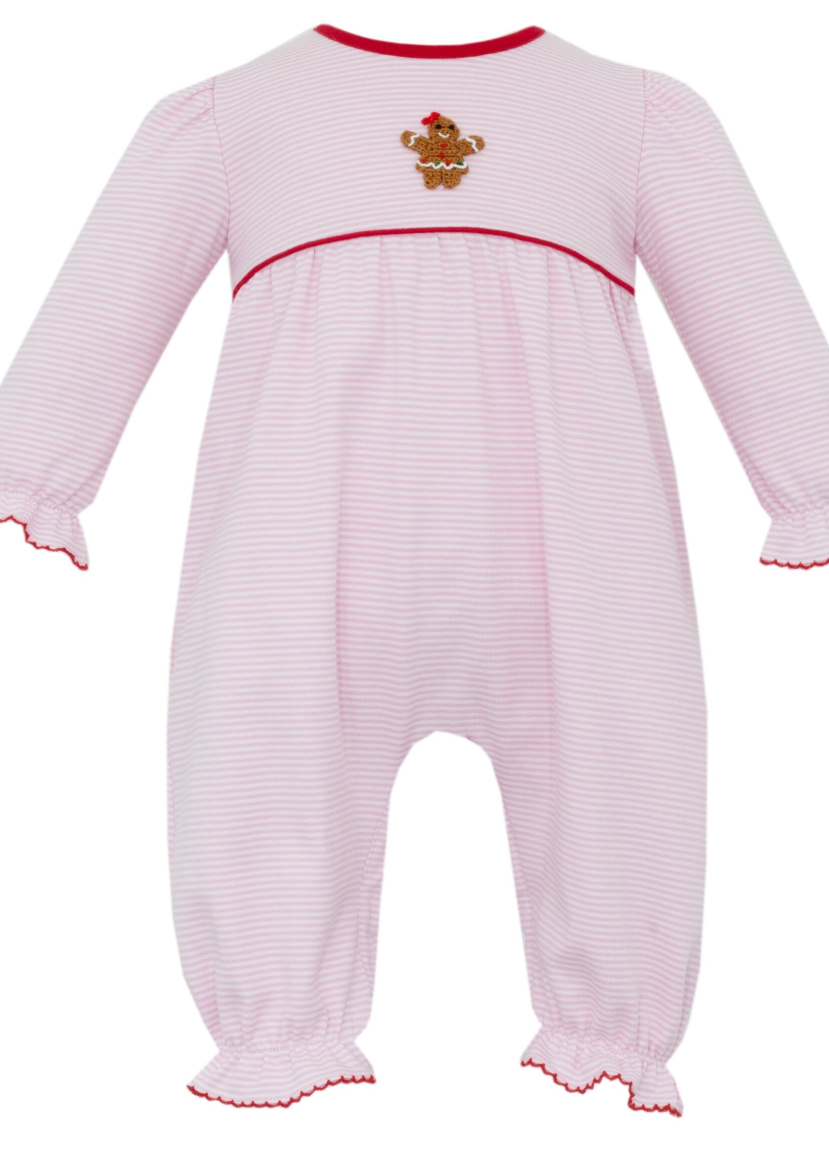 Petit Bebe GINGERBREAD GIRL Long Romper