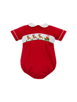 Petit Bebe SANTA W/ SLEIGH BOY bubble