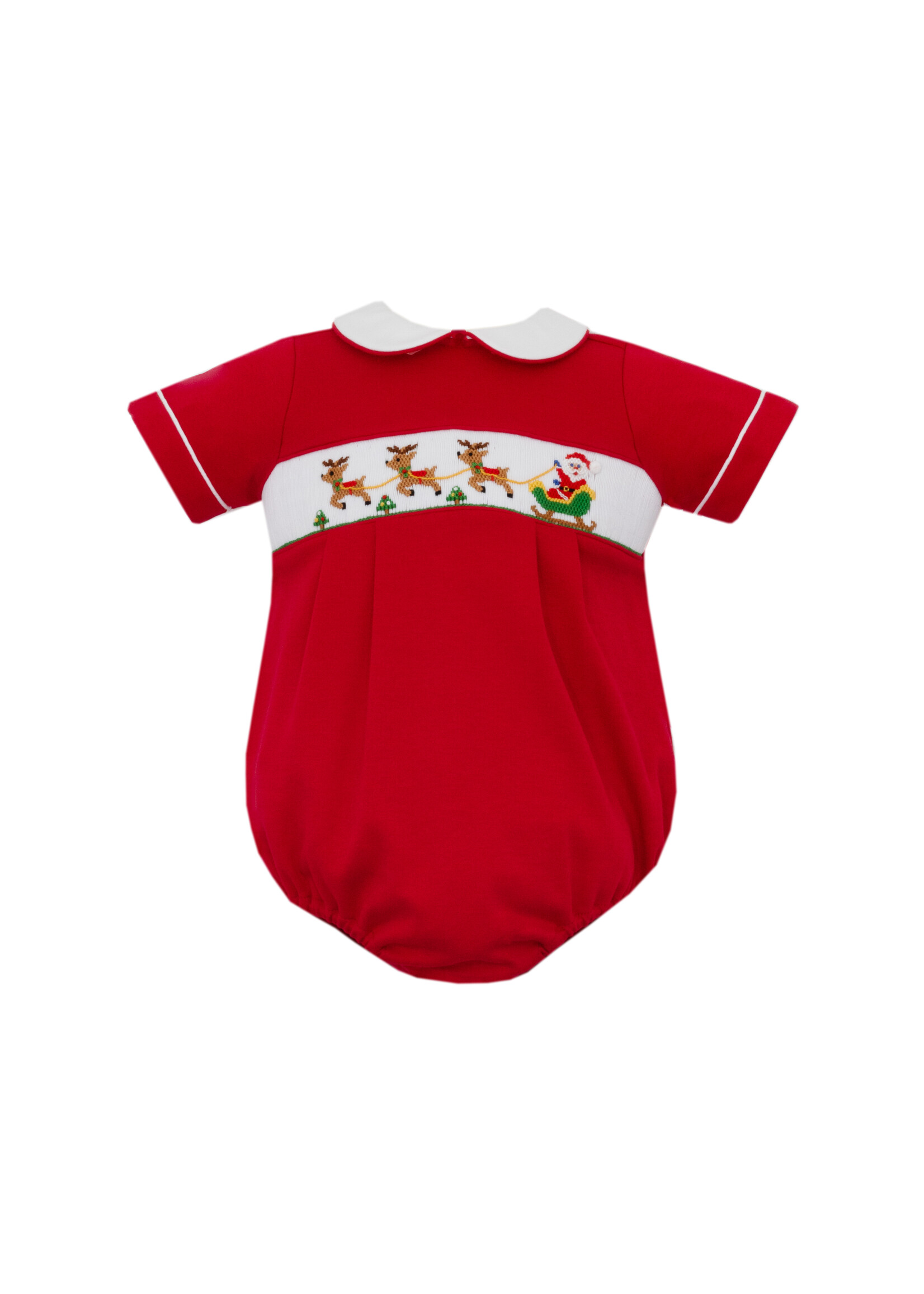 Petit Bebe SANTA W/ SLEIGH BOY bubble