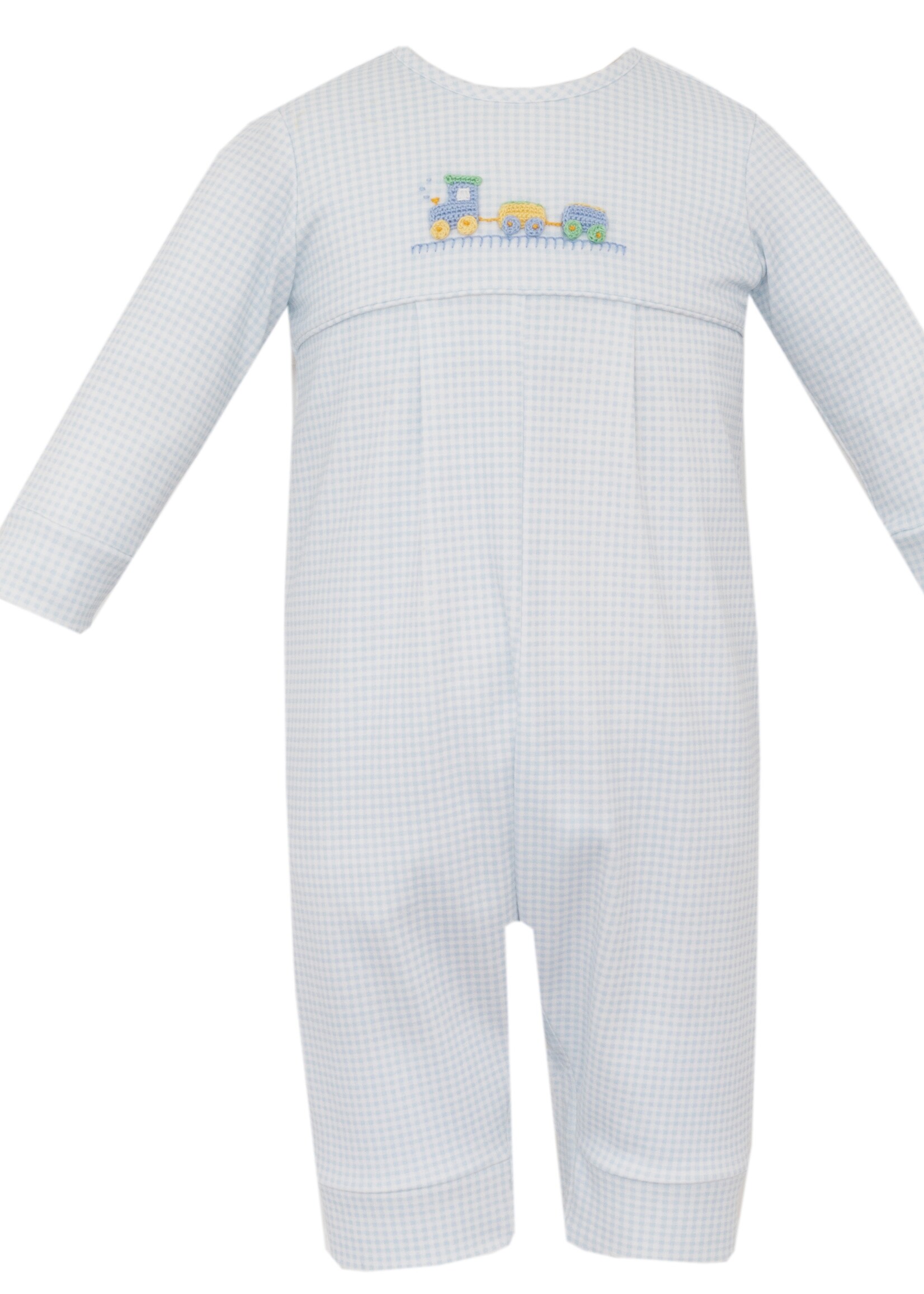 Petit Bebe Train BOY Long Romper