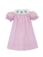 Petit Bebe PINK WREATHS GIRL Dress