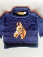 Luigi Kids Roll Neck Horse Head w/Bridle