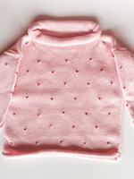 Luigi Kids Roll Neck Mini Hearts all over