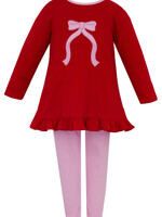 Claire and Charlie Bow Tunic set L/S