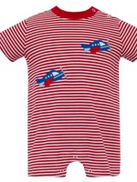 Claire and Charlie AIRPLANES Short Romper