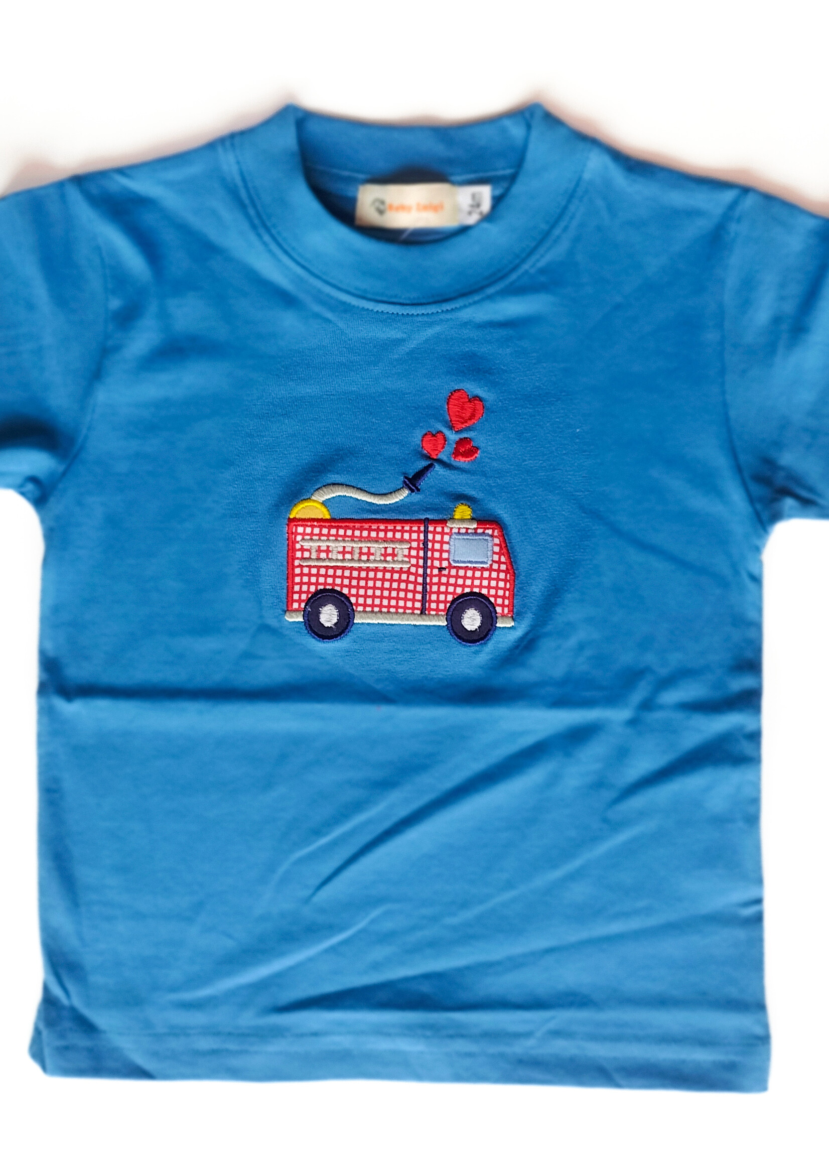 Luigi Kids Boys  S/S Fire Truck & 2 Hearts