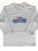 Luigi Kids Boys Stripe  L/S Truck Lab w/Hearts