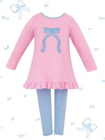 Claire and Charlie Bow Tunic set L/S
