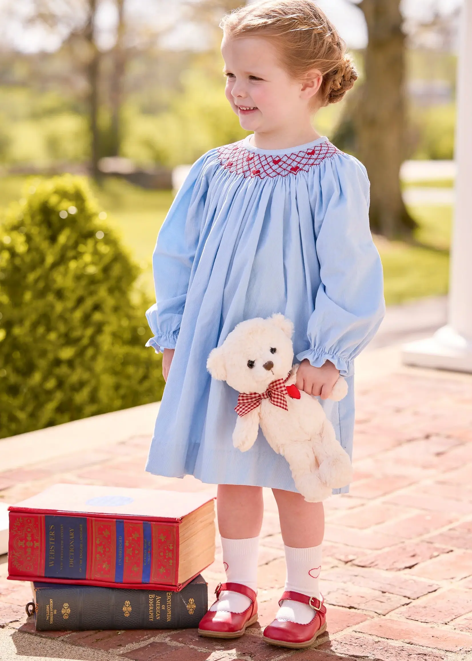 Little English Smocked Bishop Dress