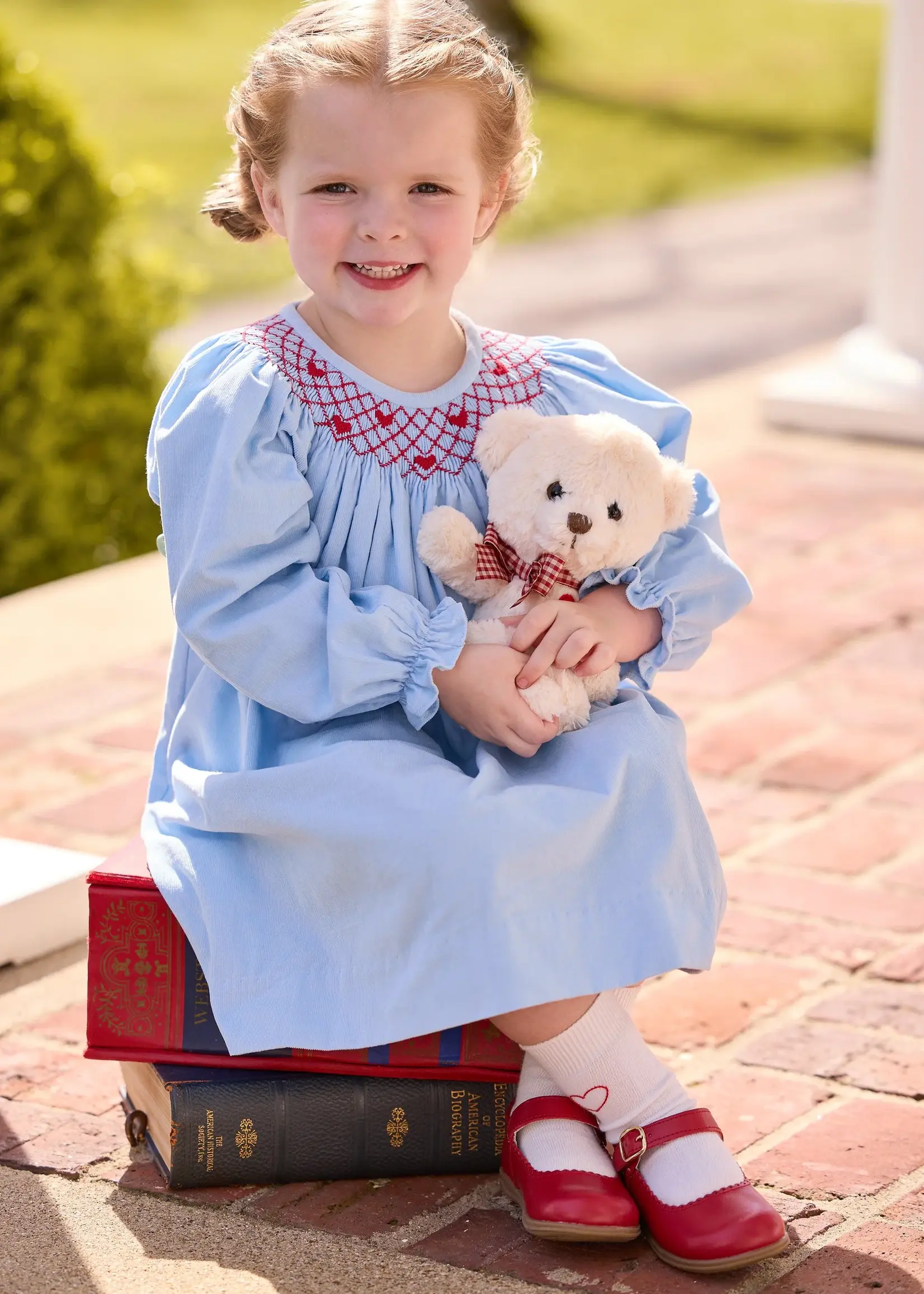 Little English Smocked Bishop Dress