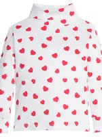 Little English Printed Turtleneck