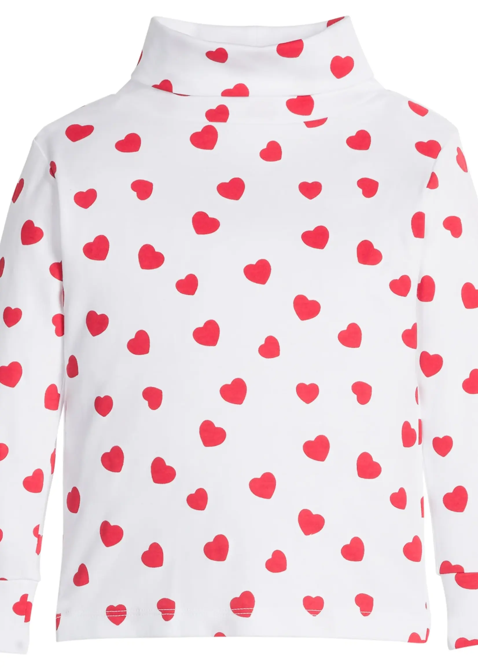 Little English Printed Turtleneck