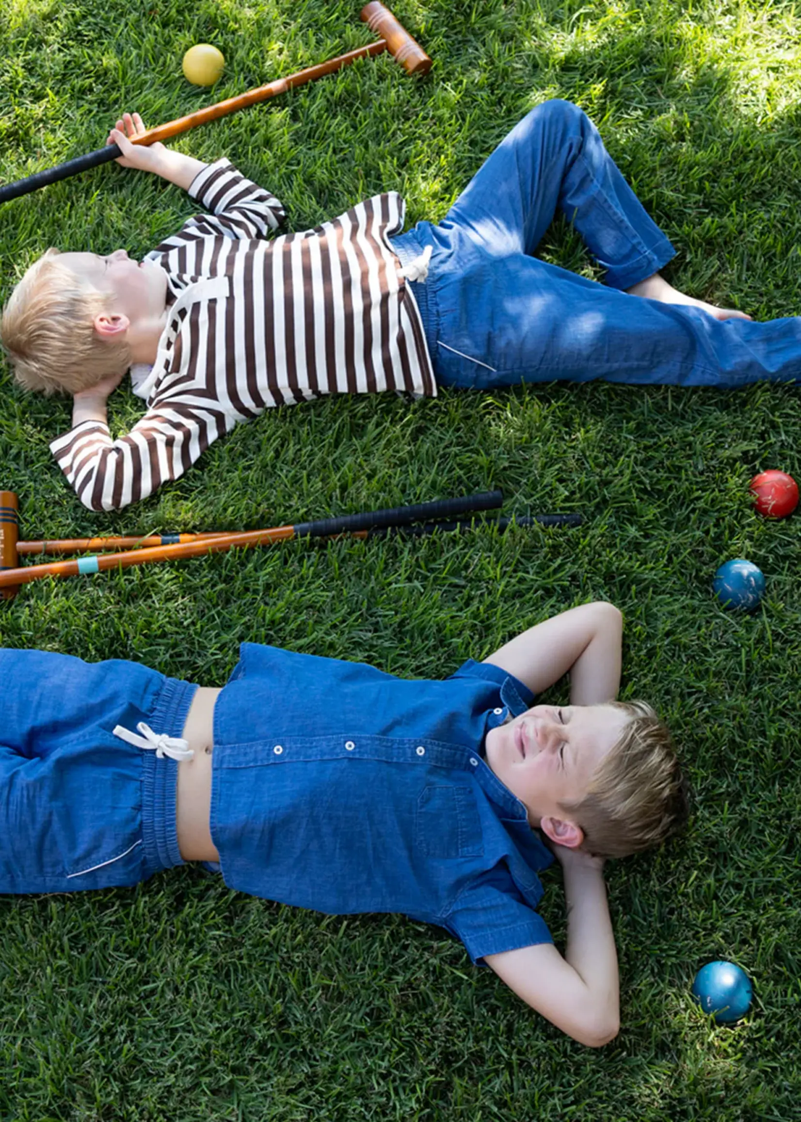 Minnow boys chambray pant