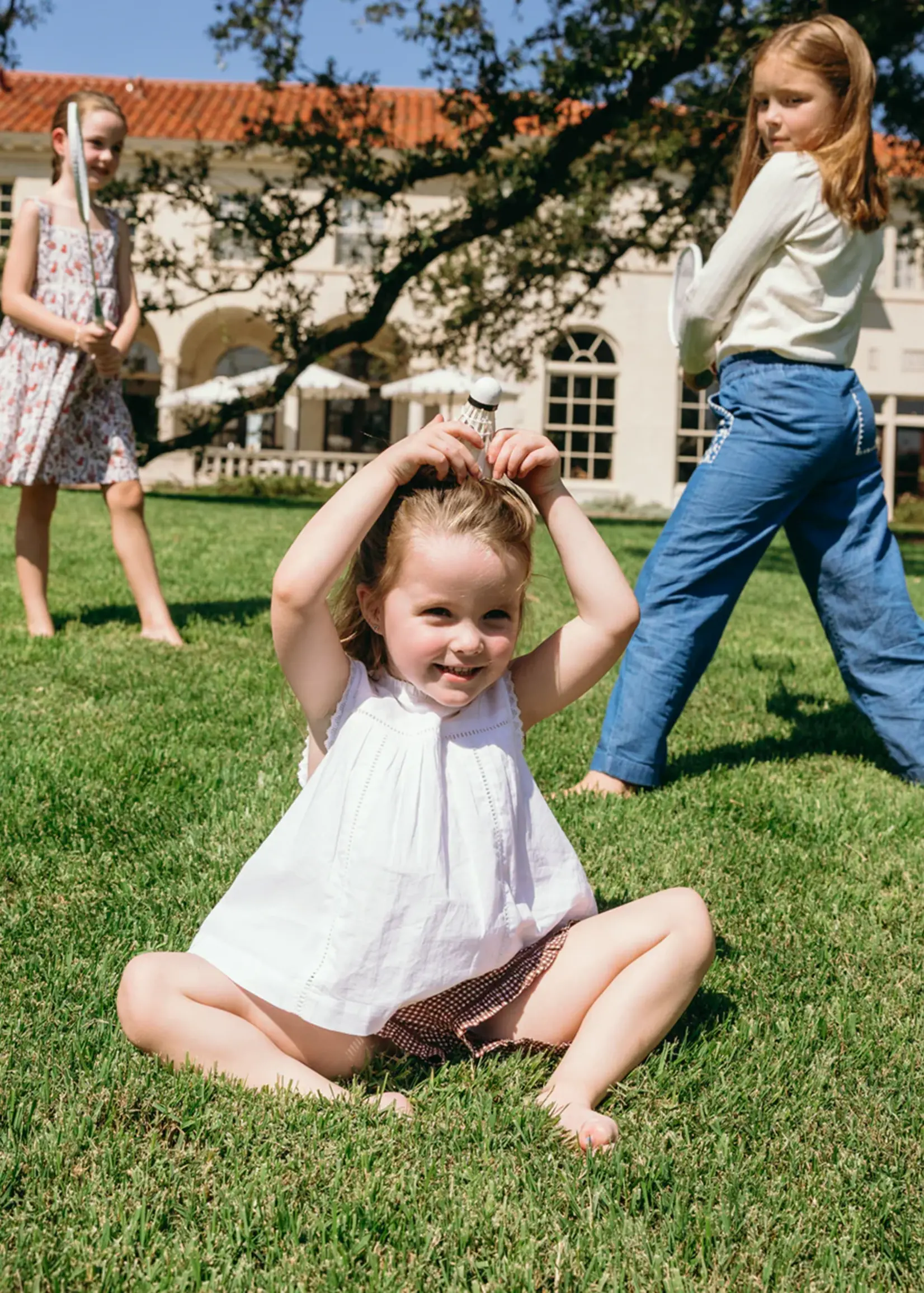 Minnow girls ruffle shorts