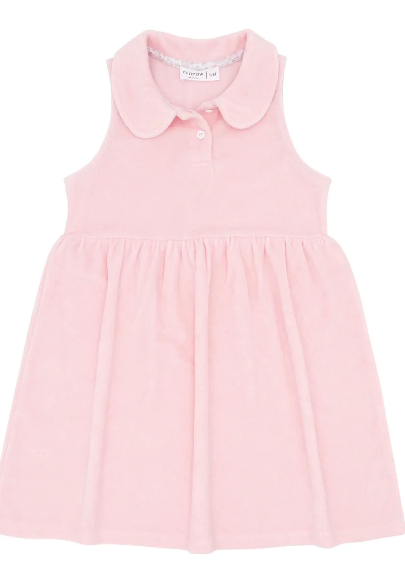 Minnow girls french terry tennis dress