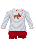 Claire and Charlie VALENTINE Bloomer Set