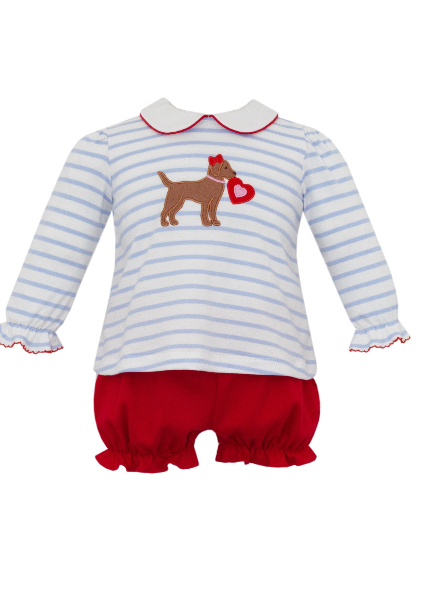 Claire and Charlie VALENTINE Bloomer Set