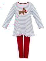 Claire and Charlie VALENTINE Tunic set L/S