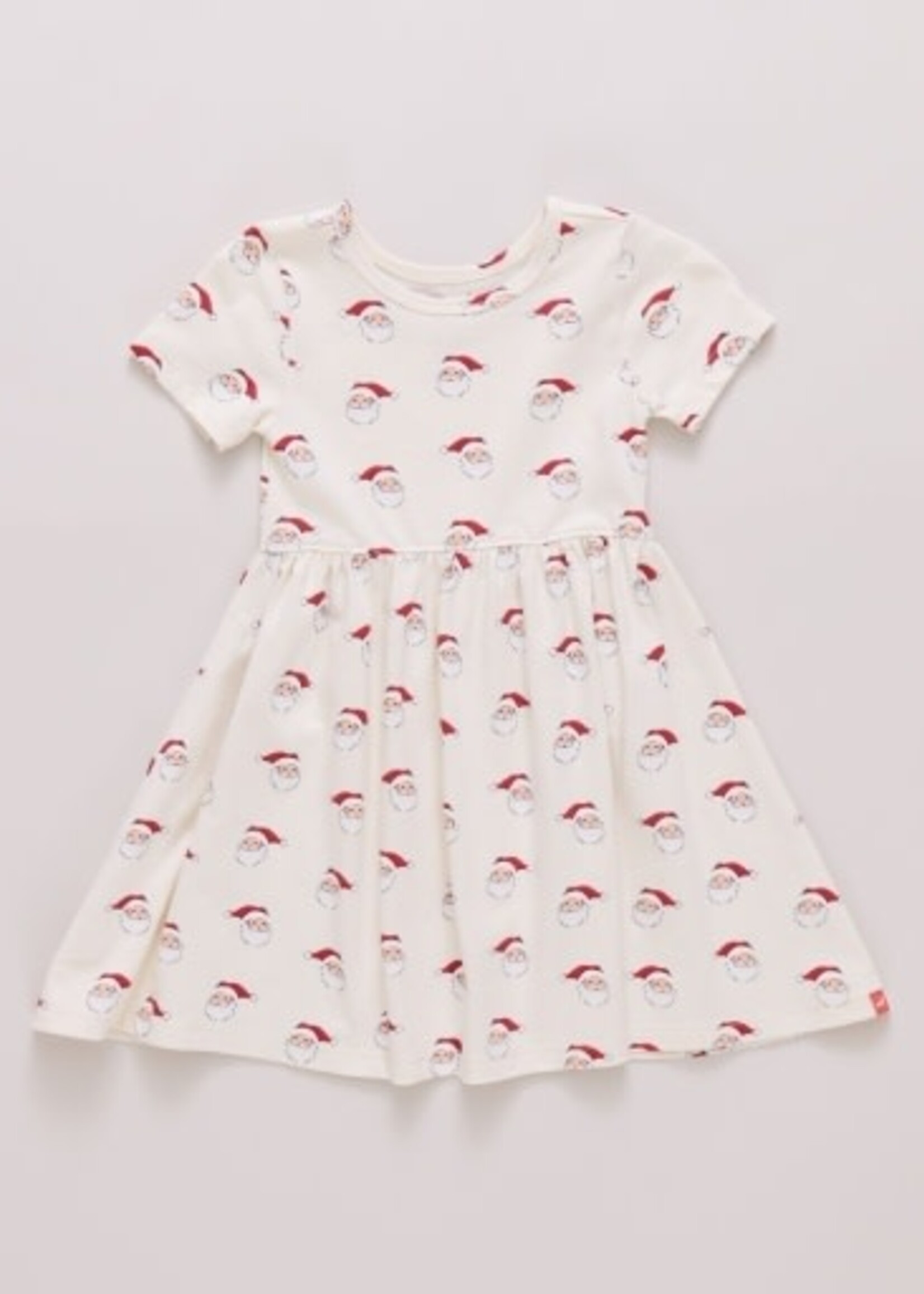 Pink Chicken sunny dress - mini santa
