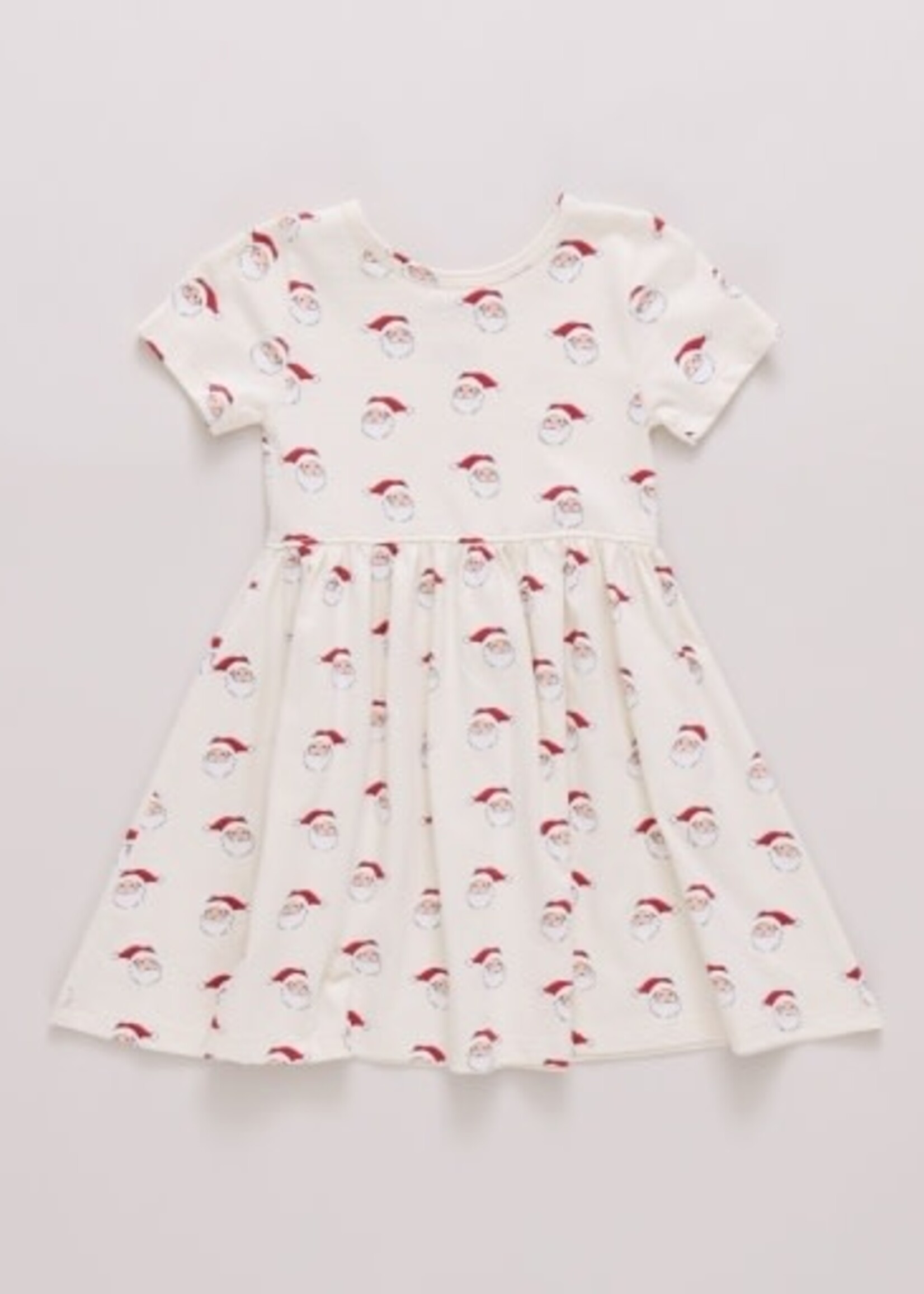 Pink Chicken sunny dress - mini santa