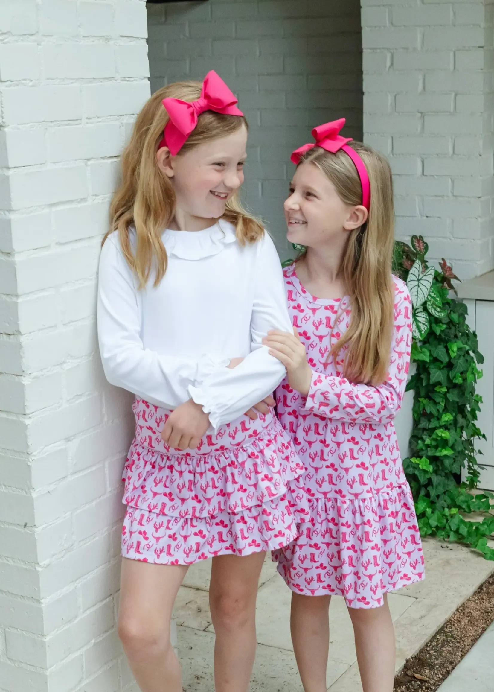 Lila + Hayes Maggie Girls' Tiered Skirt