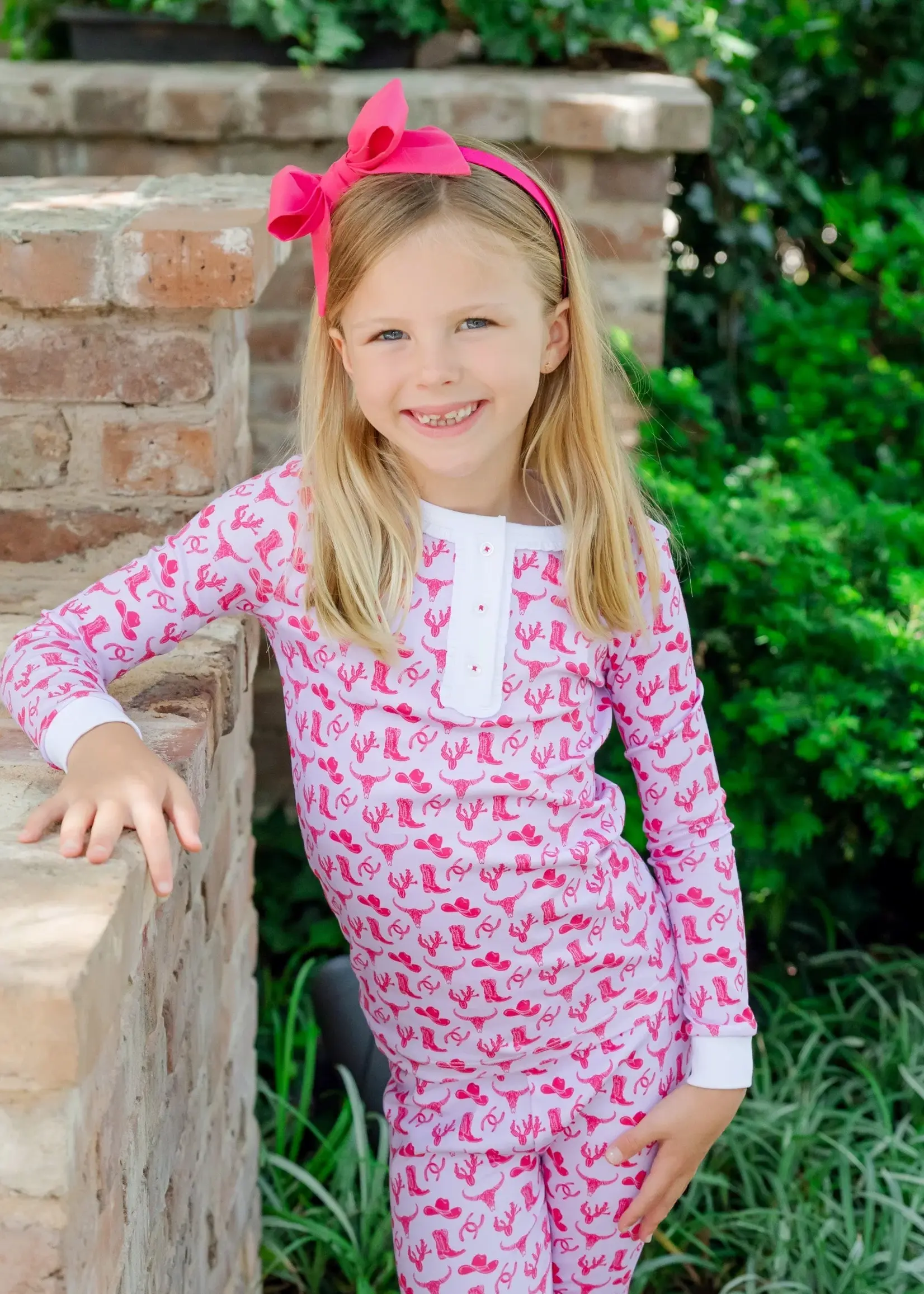 Lila + Hayes Alden Girls' Pajama Pant Set