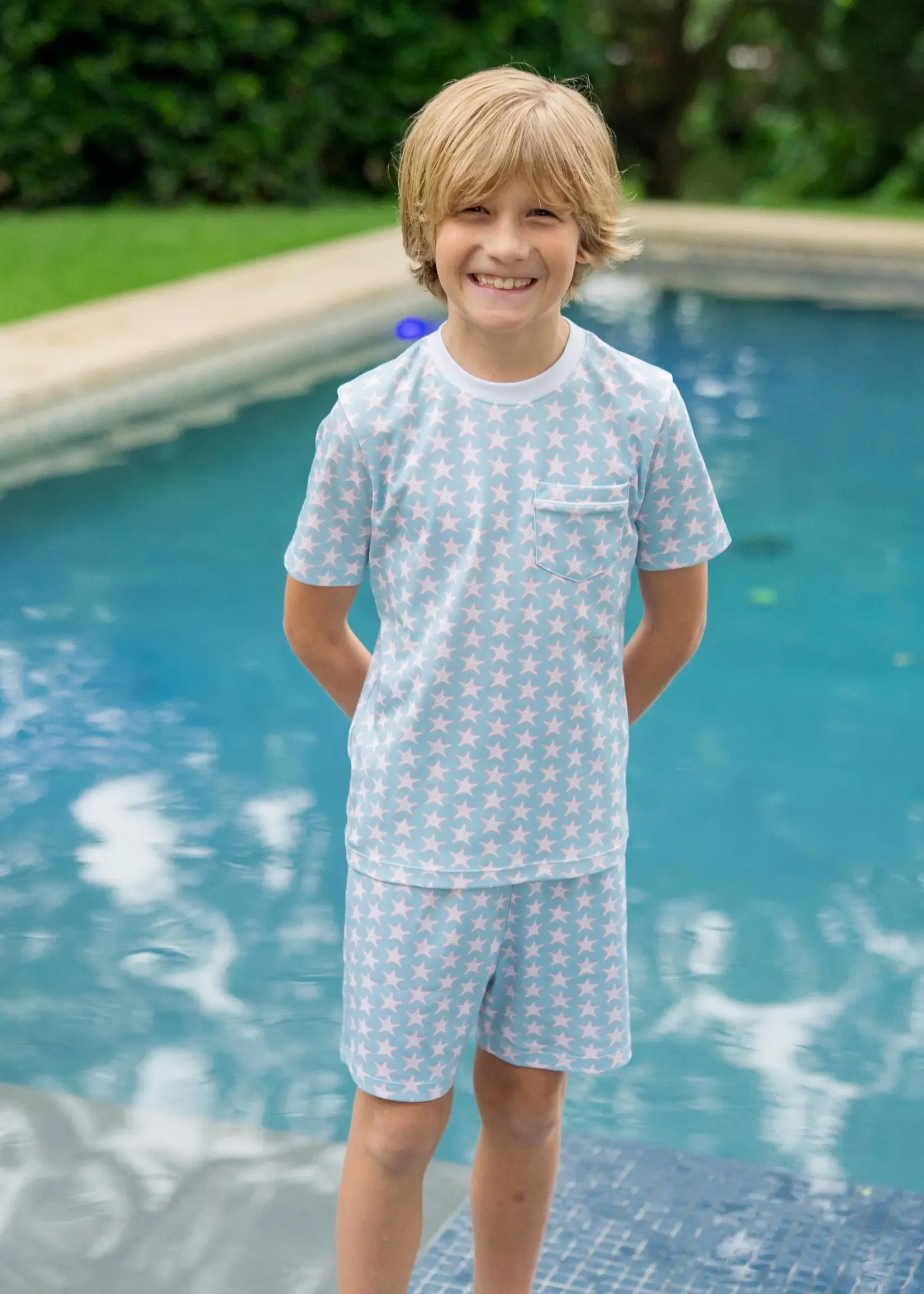 Lila + Hayes Charles Boys' Short Set