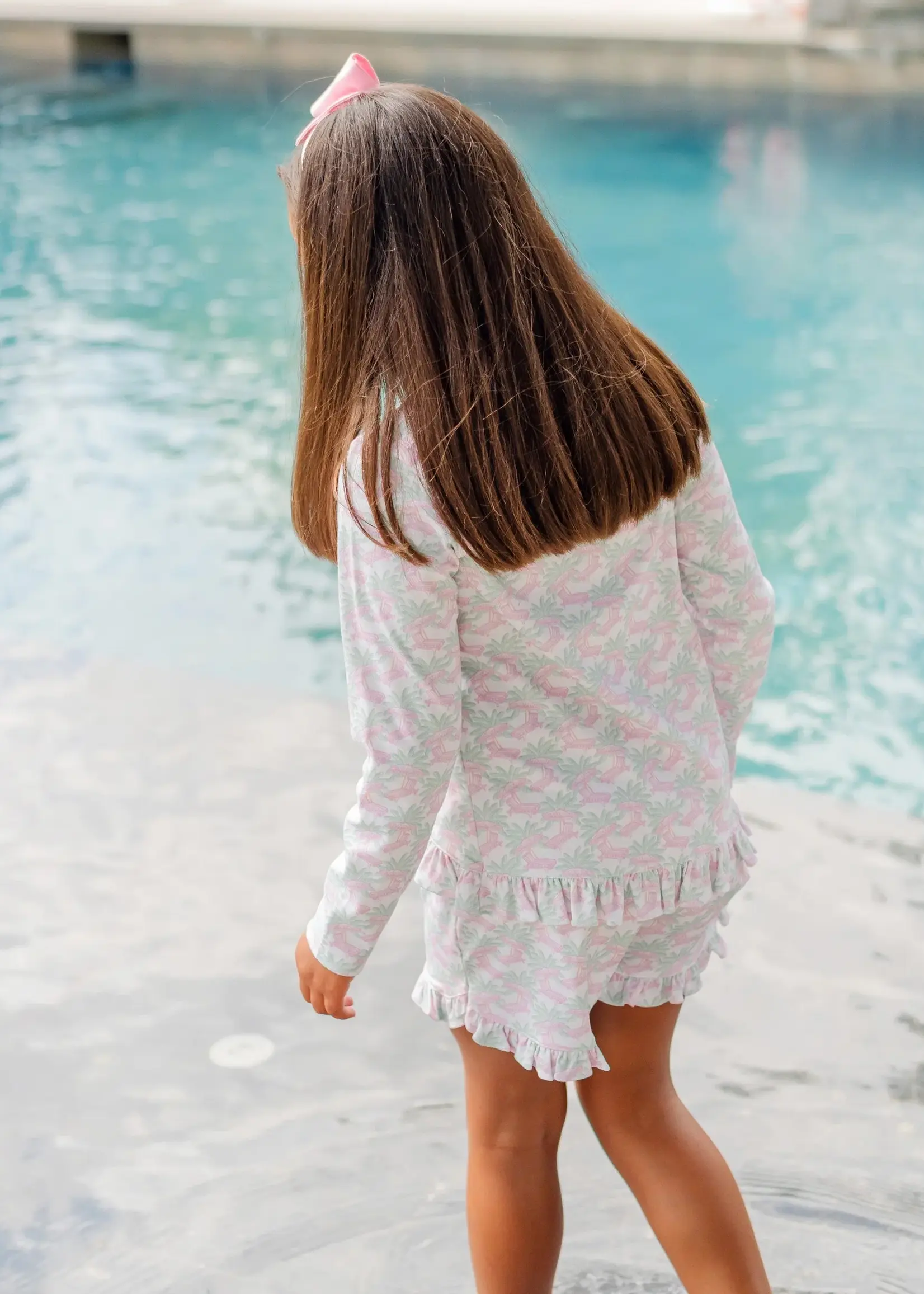 Lila + Hayes Rorie Girls' Short Set