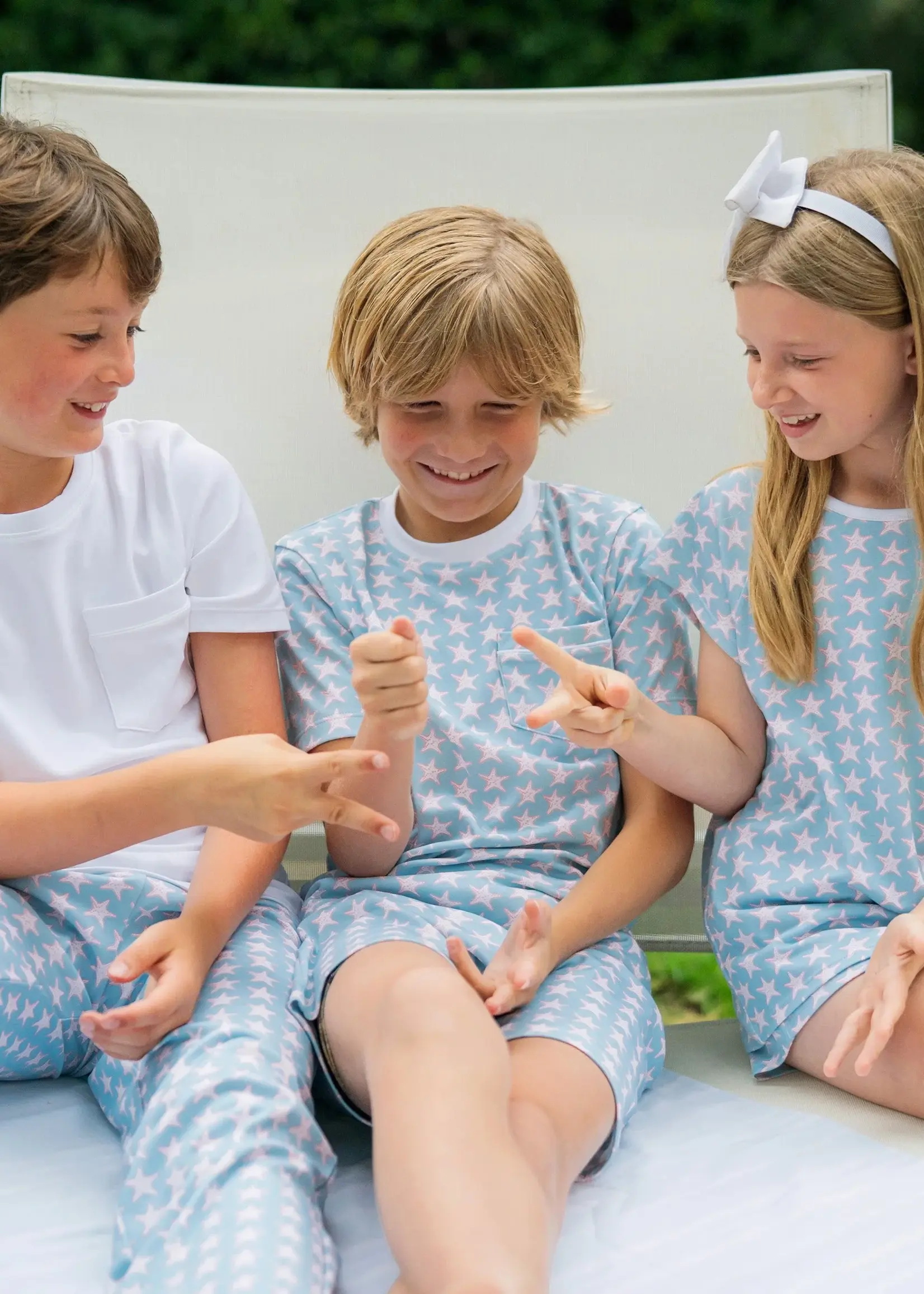 Lila + Hayes EMERY SHORT SET