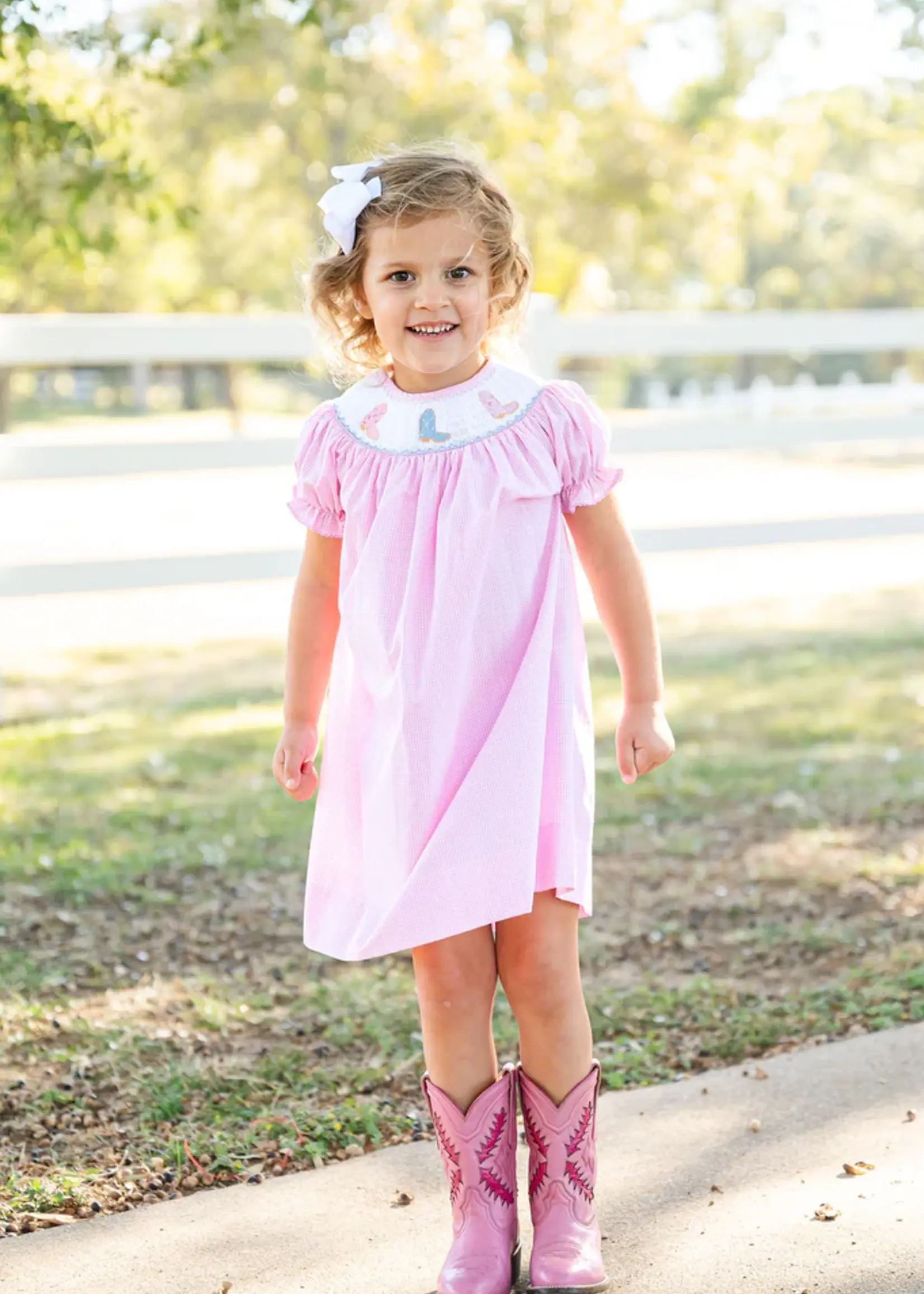 Ruth & Ralph Cowgirl Boots Helen Dress