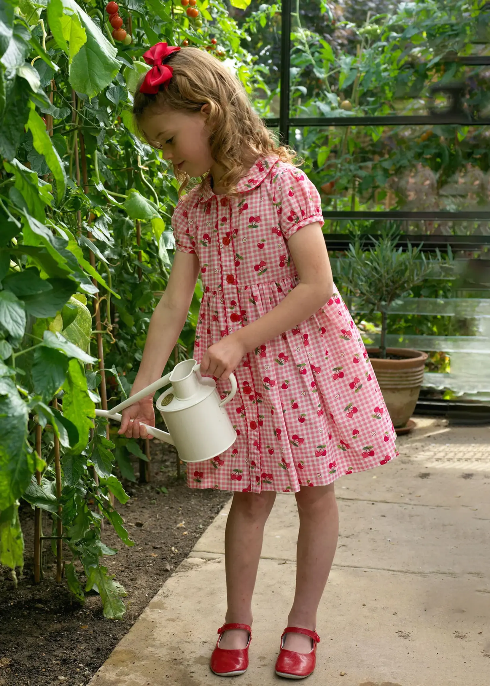 Rachel Riley Button-Front Dress