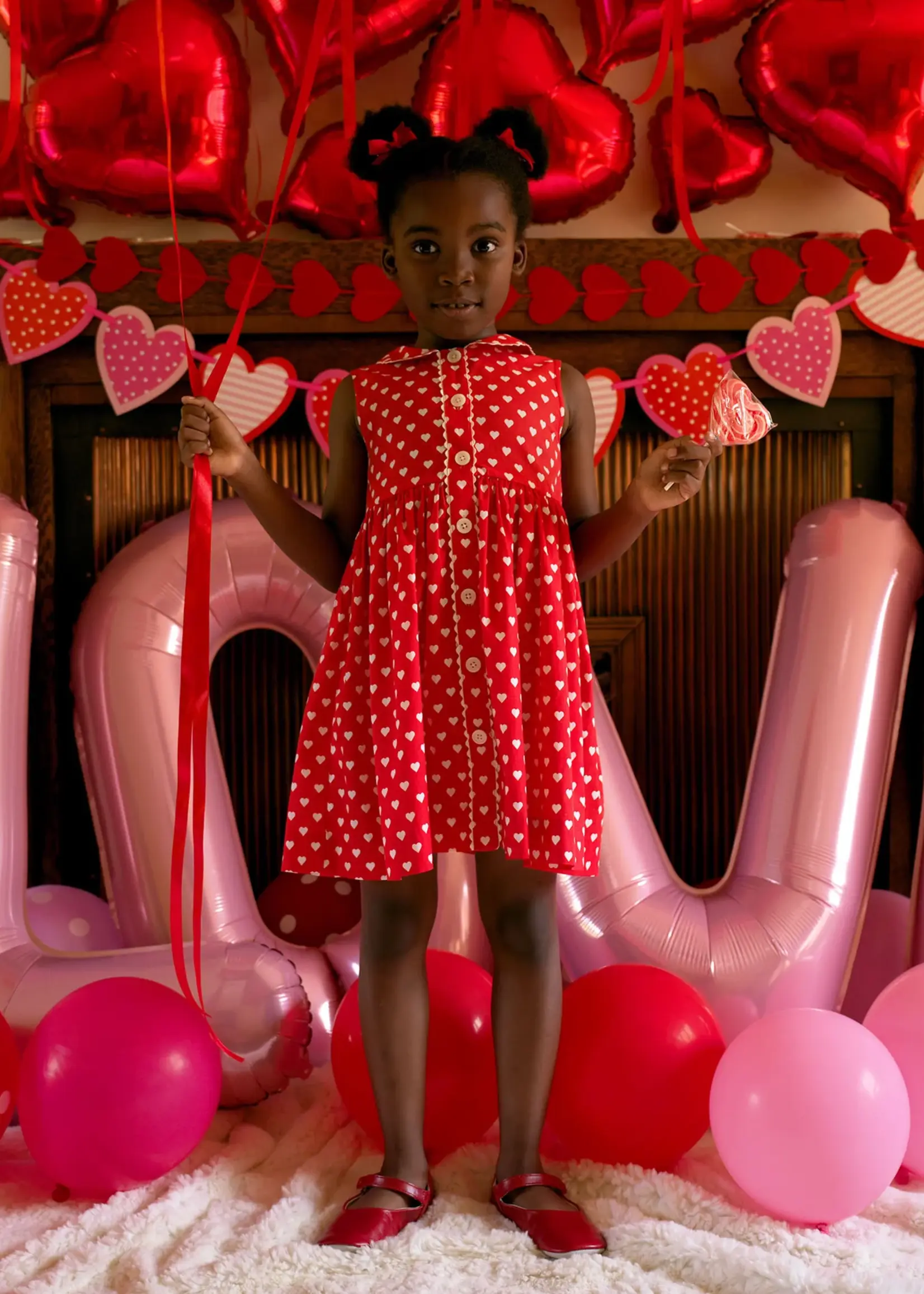 Rachel Riley Button-Front Dress