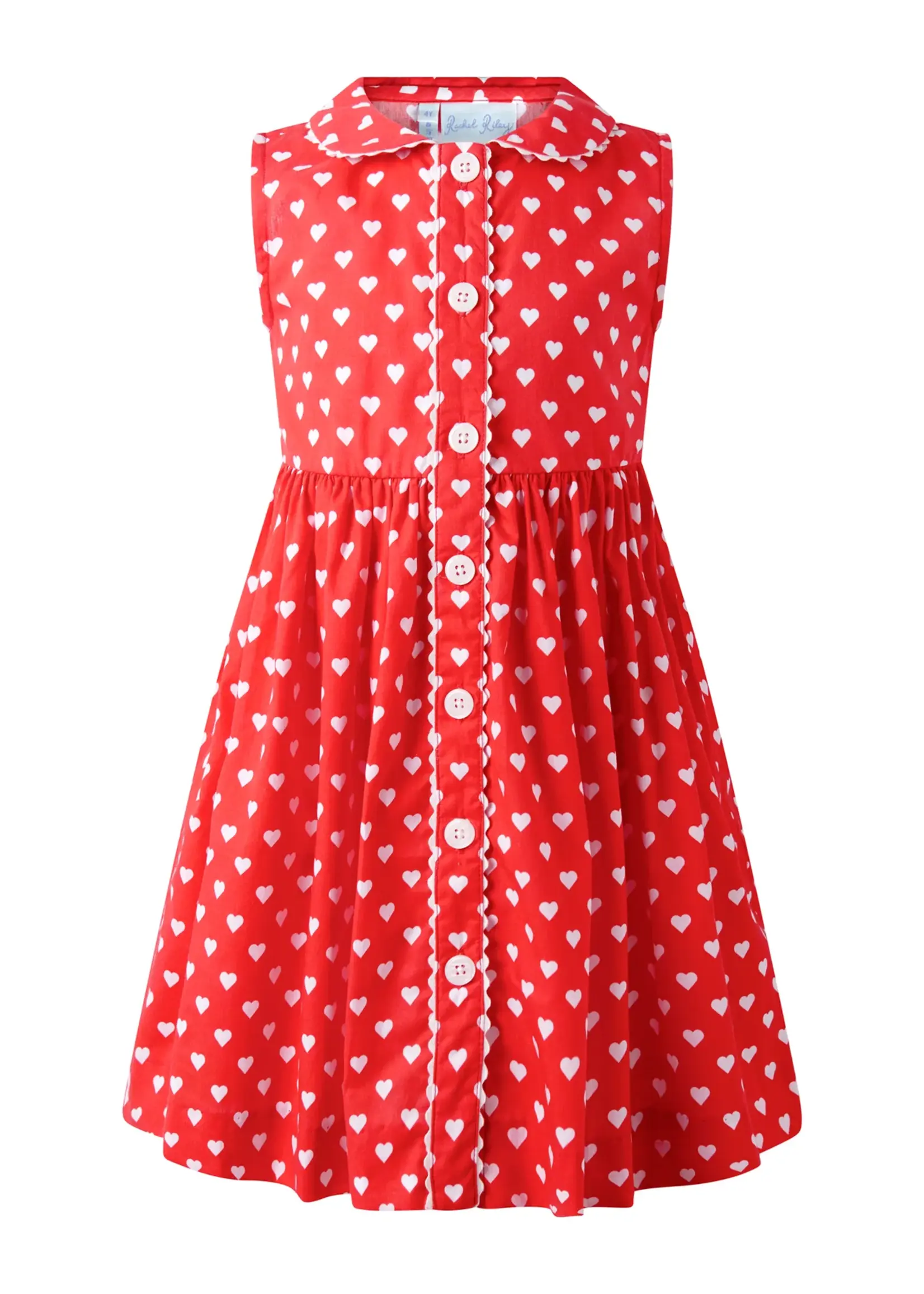 Rachel Riley Button-Front Dress